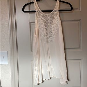 Off White Buckle Tank